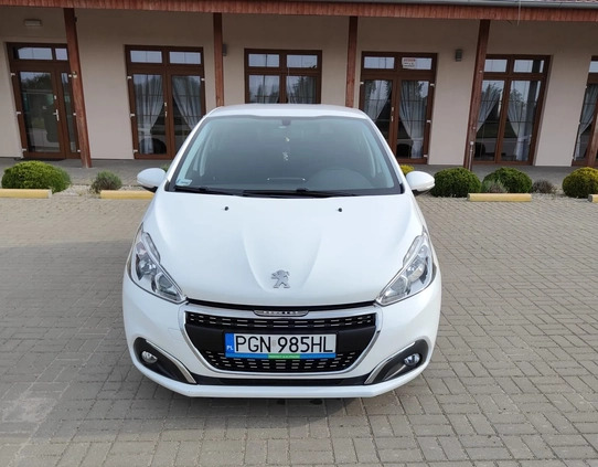 Peugeot 208 cena 28900 przebieg: 92912, rok produkcji 2015 z Gniezno małe 254